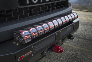 Rigid Industries 10in Adapt LED Light Bar with adaptive beam, full RGB color control, and integrated GPS module.