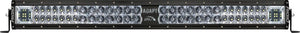 Rigid 30-inch Adapt E-Series LED Light Bar with Active View GPS beam control and APM system for adaptive power optimization.