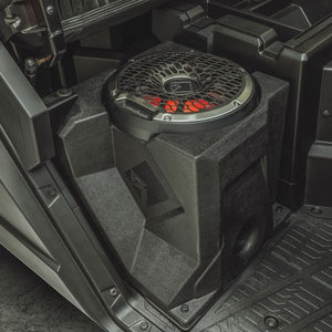 Rockford Fosgate Ranger Stage 6 Audio Kit with Ride Command, subwoofer, speakers, amplifier, and RGB lighting for Polaris Ranger 2018–2024