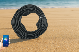 Rosewell X-1 Rock Lights – 8-Pack Kit | Marshin Whips - Dunes 2 Dezert SXS