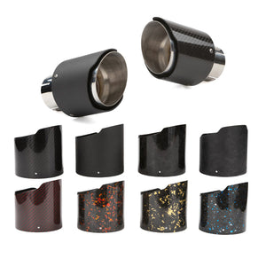 RPM Single Carbon Exhaust Tip - Dunes 2 Dezert SXS