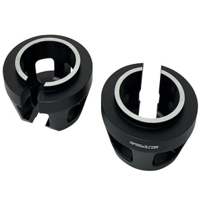 RPM RZR Pro R & Turbo R Front Lower Spring Retainer Cups - Dunes 2 Dezert SXS