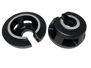 RPM RZR Pro R & Turbo R Front Lower Spring Retainer Cups - Dunes 2 Dezert SXS