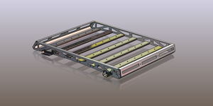 Madigan Motorsports 4-Seat Roof Rack on a UTV — detail