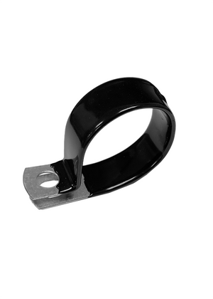 Four 1.75-inch rubber coated clamps with anti-vibration coating for UTV windshields, roofs, and accessories