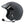 Rugged Radios helmet kit speakers held in place with hook and loop enclosures next to the quick mount hardware