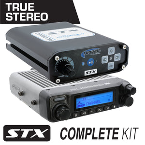 STX STEREO Complete Master Communication Kit with Intercom and 2-Way Radio - Dunes 2 Dezert SXS