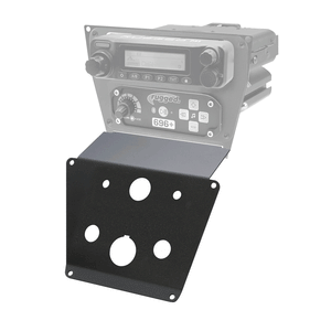 Lower Accessory Panel for Polaris RZR PRO XP, RZR Turbo R, and RZR PRO R Dash Mount Radio and Intercom - Dunes 2 Dezert SXS