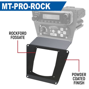 Lower Accessory Panel for Polaris RZR PRO XP, RZR Turbo R, and RZR PRO R Dash Mount Radio and Intercom - Dunes 2 Dezert SXS