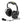Rugged Radios H22 over-the-head headset in black carbon fiber for two-way radios and UTV intercoms