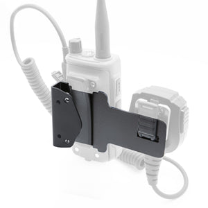 Radio and Speaker Mic Mount for Handheld Radios - Dunes 2 Dezert SXS