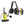 Crew Chief - H42 Spotter Headset and Rugged Handheld Radio Package - Dunes 2 Dezert SXS