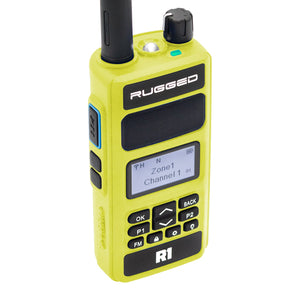 Rugged R1 - Business Band Two Way Handheld Radio - Digital and Analog - Dunes 2 Dezert SXS