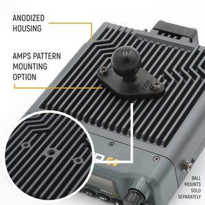 Radio Kit - Rambler G4 GMRS Mobile Radio with Antenna - Dunes 2 Dezert SXS