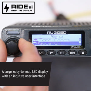 Rugged Rambler G4 GMRS Mobile Radio - Dunes 2 Dezert SXS