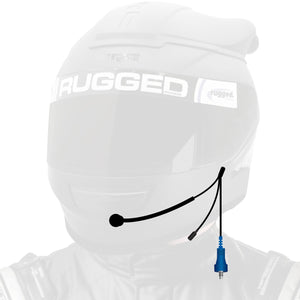 OFFROAD Wired Helmet Kit with 3.5mm Jack and M102 Military Mic - Dunes 2 Dezert SXS