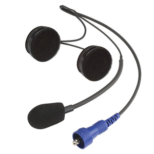 OFFROAD Wired Helmet Kit with Alpha Audio Speakers & Mic - Dunes 2 Dezert SXS