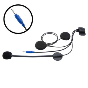 SUPER SPORT Wired Helmet Kit with Alpha Audio Speakers & Mic - Dunes 2 Dezert SXS
