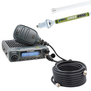 Base Camp - Rambler G4 High Power Mobile Radio with Fiberglass Antenna Kit - Dunes 2 Dezert SXS