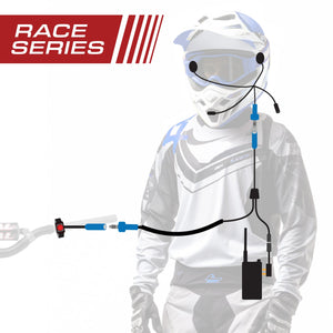 RACE SERIES Complete Motorcycle Communication Kit with OFFROAD Cables - Dunes 2 Dezert SXS