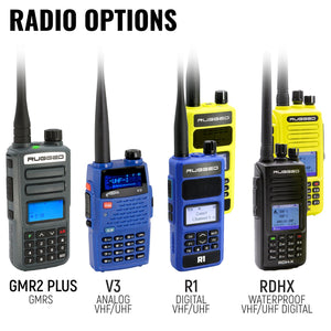 PATROL Moto Kit - Ear Piece and Hand Mic - Dunes 2 Dezert SXS