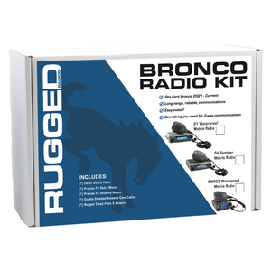 Ford Bronco Two-Way GMRS Mobile Radio Kit - Dunes 2 Dezert SXS