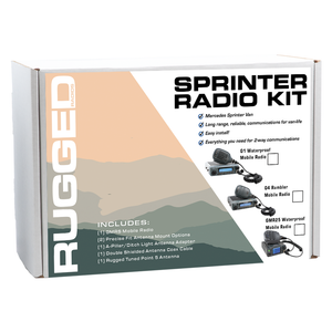 Mercedes Sprinter Van Two-Way GMRS Mobile Radio Kit - Dunes 2 Dezert SXS