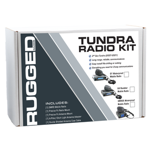 Toyota Tundra Two-Way GMRS Mobile Radio Kit - Dunes 2 Dezert SXS