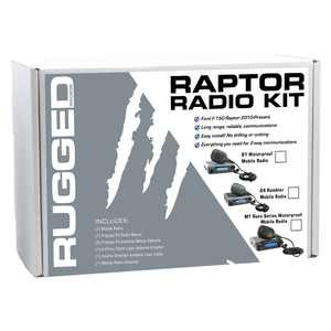 Ford Raptor Two-Way Mobile Radio Kit - Dunes 2 Dezert SXS