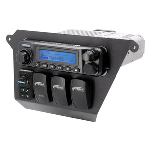 Honda Pioneer Mount for Radio, Switches, or Rocker Switch Intercom - Dunes 2 Dezert SXS