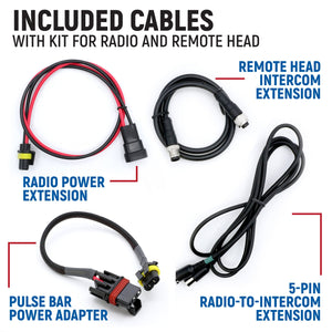 Polaris Xpedition - Radio and Remote Head Intercom Mount Kit - Dunes 2 Dezert SXS