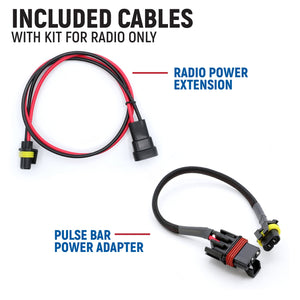 Polaris Xpedition - Radio and Remote Head Intercom Mount Kit - Dunes 2 Dezert SXS