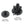 RAM Mount for Handheld Radios - Dunes 2 Dezert SXS