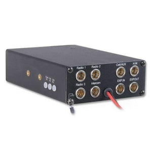 Rugged Radios RRP100 multi radio interface for connecting three radios and a cell phone to an intercom