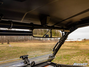 SuperATV Arctic Cat / Textron 17 Inch Curved Rear View Mirror, side view