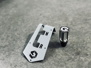 Polaris RZR 200 Geiser shift gate gray finish