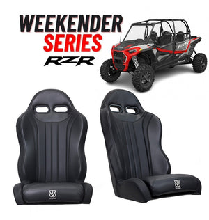 "Weekender" Series Pair of Front or Rear Suspension Bucket Seats RZR 1000 (XP, Turbo, Turbo S, Dynamix, Trail, High Lifter) 2014-2023 - Dunes 2 Dezert SXS