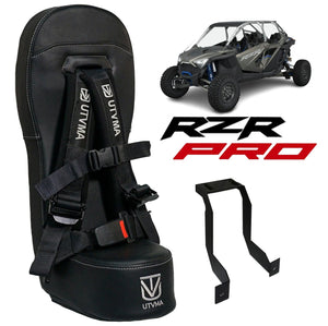 RZR 4 PRO R Front Bump Seat w/ Harness (2025+) - Dunes 2 Dezert SXS