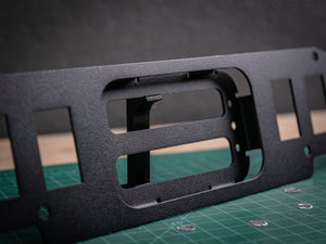 SFM Turbo S Auxbeam 8 Gang Mount – Flush Dash Panel - Dunes 2 Dezert SXS