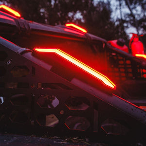 RAVEK Red Brake & Running Lights for Can-Am Maverick R - Dunes 2 Dezert SXS