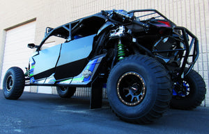 Can-Am X3 4-Seater Door Skins Full Aluminum - Dunes 2 Dezert SXS