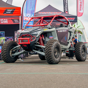SDR Polaris Pro R / Turbo R / Pro S Baja Double Tube Front Bumper - Dunes 2 Dezert SXS