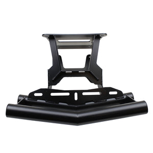 SDR Polaris Pro R / Turbo R / Pro S Winch Double Tube Front Bumper - Dunes 2 Dezert SXS