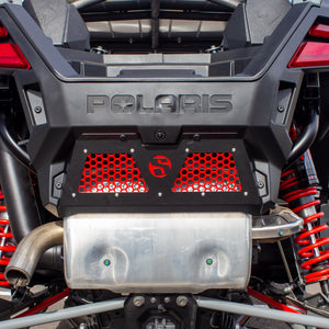 Polaris Turbo R/Pro XP Rear Exhaust Cover - Dunes 2 Dezert SXS
