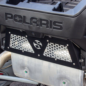 Polaris Turbo R/Pro XP Rear Exhaust Cover - Dunes 2 Dezert SXS