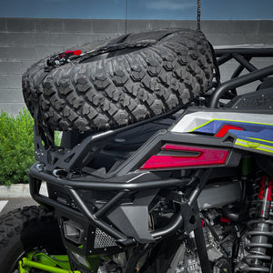 Polaris Pro R X-Plorer Series Spare Tire Carrier - Dunes 2 Dezert SXS