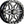 Split 6 Bdlk Wheel 15x6 4/156 5+1 (+38mm) Blk/Machined