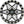 Split 6 Bdlk Wheel 15x6 4/137 5+1 (+38mm) Blk/Machined