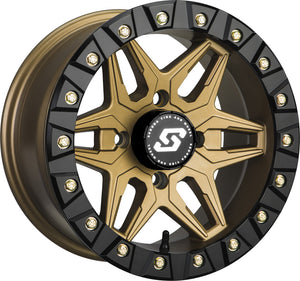 Sedona Split 6 Beadlock Wheel – Bronze Finish - Dunes 2 Dezert SXS
