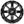 Sedona Hollow Point UTV Wheel – Gloss Black - Dunes 2 Dezert SXS